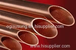 Inner Grooved Copper Pipe For ACR