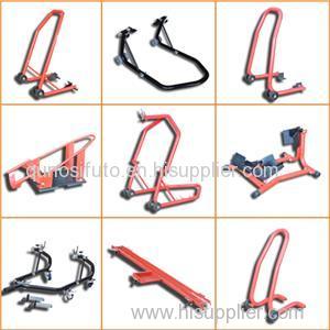 Motorcycle Stand Front Rear Wheel Stand Combo Swingarm Lift