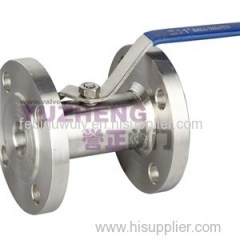 1PC Stainless Steel Flange Ball Valve