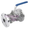 3PC Stainless Steel Flanged Ball Valve