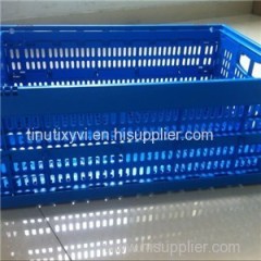 600*400*230mm Folding Small Plastic Crates