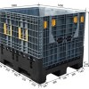 1200x1000x975mm Foldable Large Container