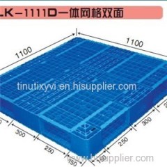 1100x1100x150 Mm Double Sides Stackable Plastic Pallet