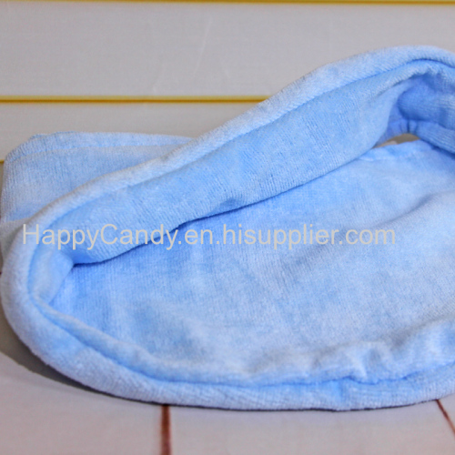 100% cotton hair drying turban towels