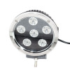 4x4 12V 24V 7inch Auto LED Work Light LED Tractor Working Lights 60w led trailer tail lights for truck amazon auto part