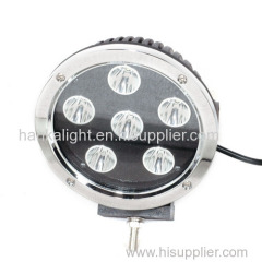 4x4 12V 24V 7inch Auto LED Work Light LED Tractor Working Lights 60w led trailer tail lights for truck amazon auto part