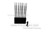 Wireless GPS Signal Jammer Mobile Network Blocker With 8 Omni Directional Antenna
