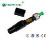 Black and Green FC / APC Fiber Optic Fast connector With Ceramic Ferrule