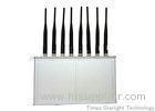 Small Cellular 8 Band WiFi UHF VHF GPS Signal Blocker Cell Phone Jammer