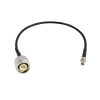 flexible 50 ohm tnc male to mcx male type rf cable