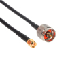 male n type rf connector to male sma adapter rg6 cable