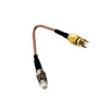 straight sma male to xlr male rf cable jumper