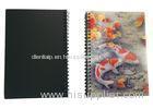 Wires Colored 80 Pages A5 3D Plastic Cover Notebooks For School Use