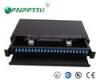 SC Single mode Duplex 24 port Fiber Patch Panel With Adapter For FTTH