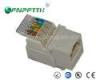 Category 6 Unshielded UTP Network Keystone Jack with white color