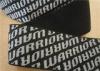 Coloured Woven Cotton Webbing Straps Black Washable Eco Friendly
