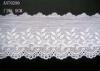 Cotton Lingerie Lace Fabric / Embroidery Lace Fabric For Garment