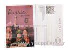 Russia Moscow PP PET Custom Lenticular Cards 0.55mm / 0.60mm Thickness