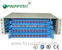 FC Metal multimode fiber optic patch panel rack mount 48 core