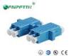 Blue LC Fiber Optic Adapter bulkhead connector for FTTH Fiber To The Home