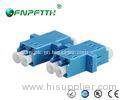 Blue LC Fiber Optic Adapter bulkhead connector for FTTH Fiber To The Home