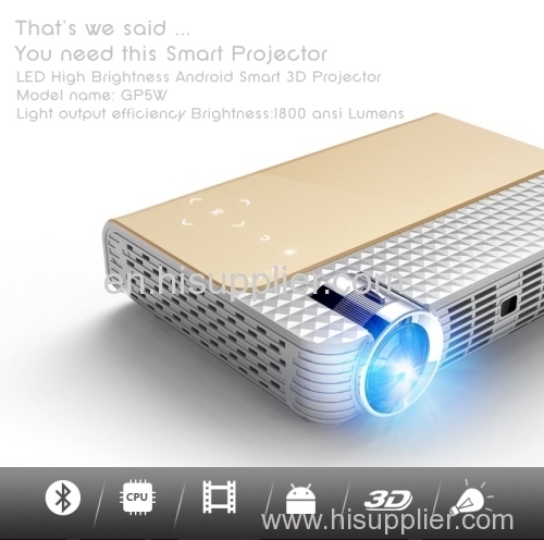 Simplebeamer Full HD led 1080 Projector 1800 lumens brightness