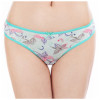Printed butterfly comfortable breathable women underwear sexy thong panties for young girl