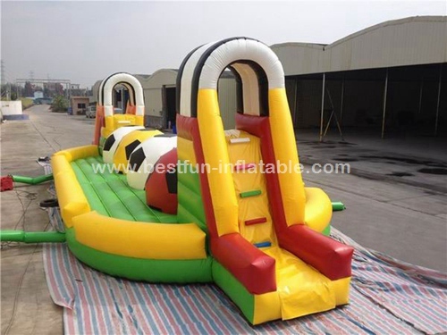 Big Balls Wipeout Run Inflatable Obstacle Course