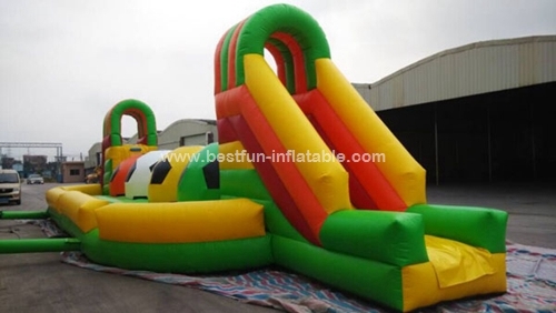Big Balls Wipeout Run Inflatable Obstacle Course
