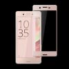 3D Full Cover Curved Silk Printed Tempered-glass Screen Protector for Sony X