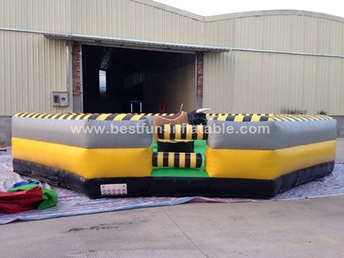 Factory direct sale inflatable mechanical rodeo bull