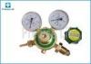 Hospital Medical Gas System G5/8 male Oxygen regulator with 2 gauge