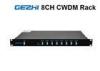 1RU Rack Chassis Wdm Fiber Optic Multiplexer LC/UPC Duplex For CATV Links