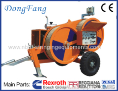 Single Conductor Stringing Equipment with 4 ton Tensioner