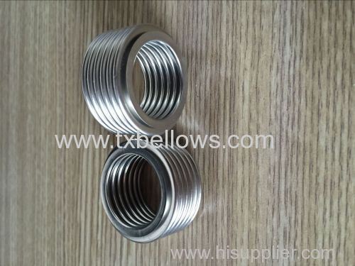 High quality copper flexible small elastic bellows