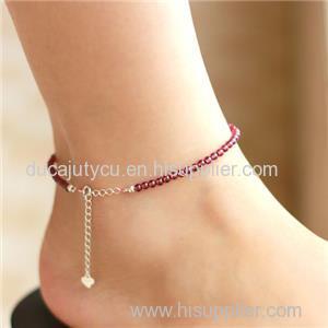 Customized Charm Anklet Bracelet For Girls