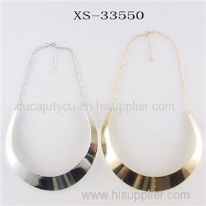 Environmental Plating Gold Silver Necklaces