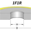 1F1R Grinding Wheel Product Product Product