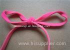 Rose Red Elastic Webbing Straps Jacquard Garment Accessories