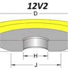 12V2 Grinding Wheel Product Product Product