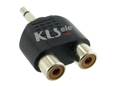 KLS1-PTJ-16 (MONO Plug To RCA Jack x2)