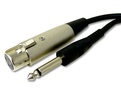 KLS17-MXP-02 (Mono Plug To XLR Plug)