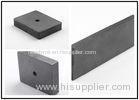 Extra Strong Ferrite Ceramic Block Magnets With Hole ISO14001 Approval