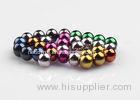 Small Strong Colorful Ball Neodymium Magnets Stable Consistency N35M - N50M
