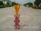 Potain Tower Crane Spare Parts Q345 Steel Finxing Angle Yellow Color With Waterproof Plating