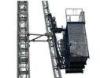 Curve Building Construction Hoist Elevator 0 - 33 m/min Lifting Speed 1.6T Loaing Capacity