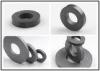 High Temp Ferrite Ring Magnet Cylindrical / Spherical Shape DC Motor Magnets