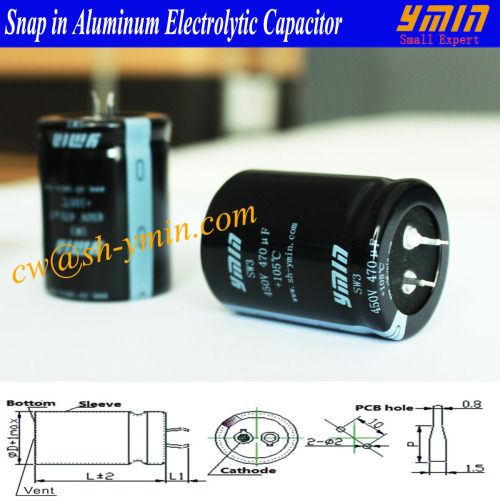UPS Snap in Electrolytic Capacitor EV charging Piles Capacitor EV Charging Poles Capacitor EV Charging Post Capacitor