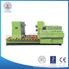 clamping valve test bench for testing sealing and strength