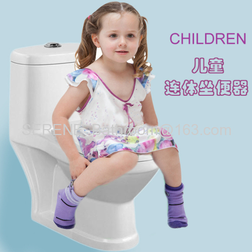 Small Size Ceramic White Children Care One Piece Toilet